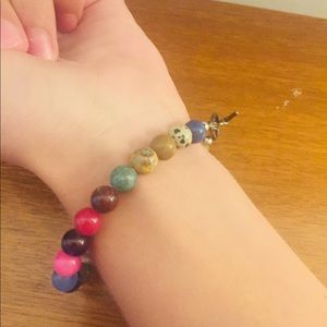 Colorful beaded bracelet